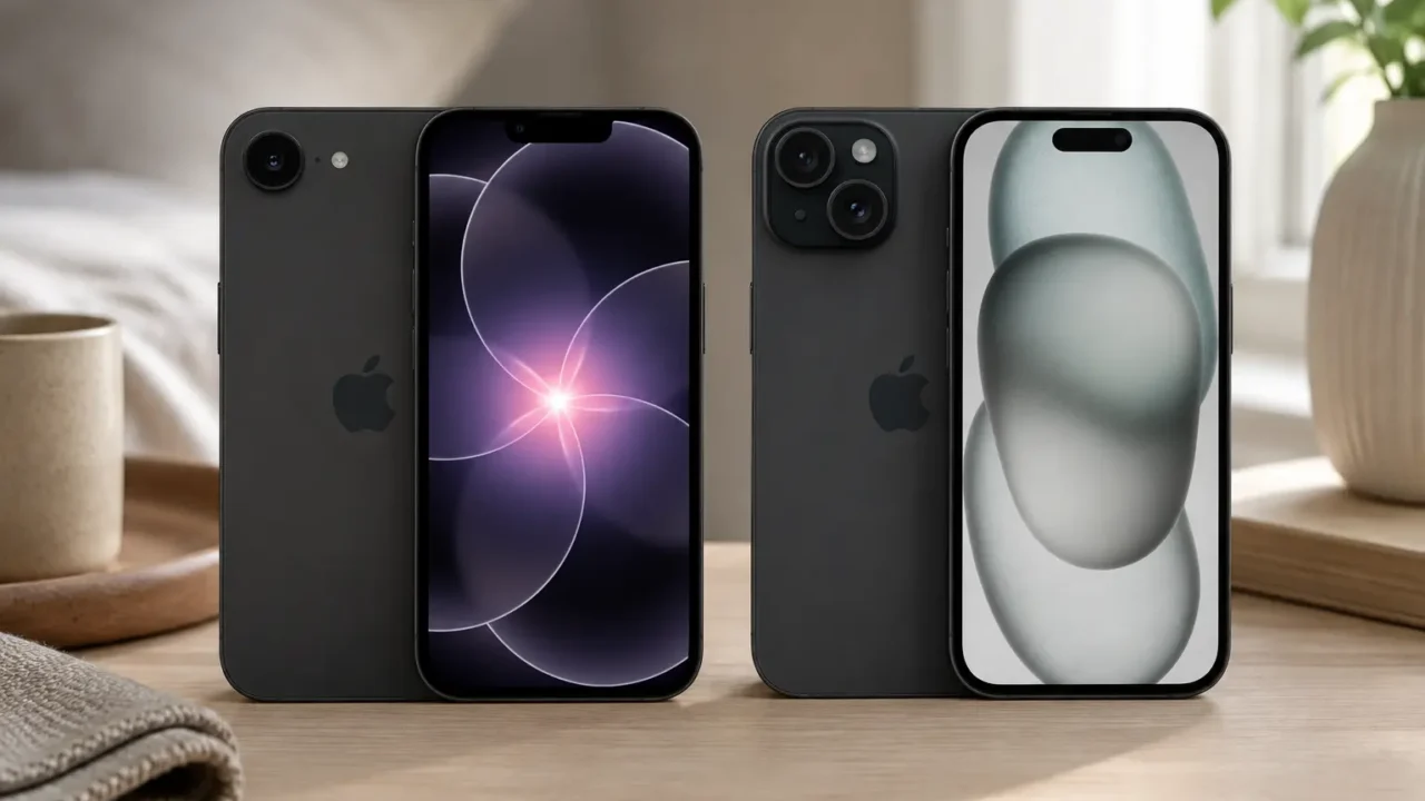 iPhone 15 ou 17e: Dynamic Island ou 256 GB no uso diário
