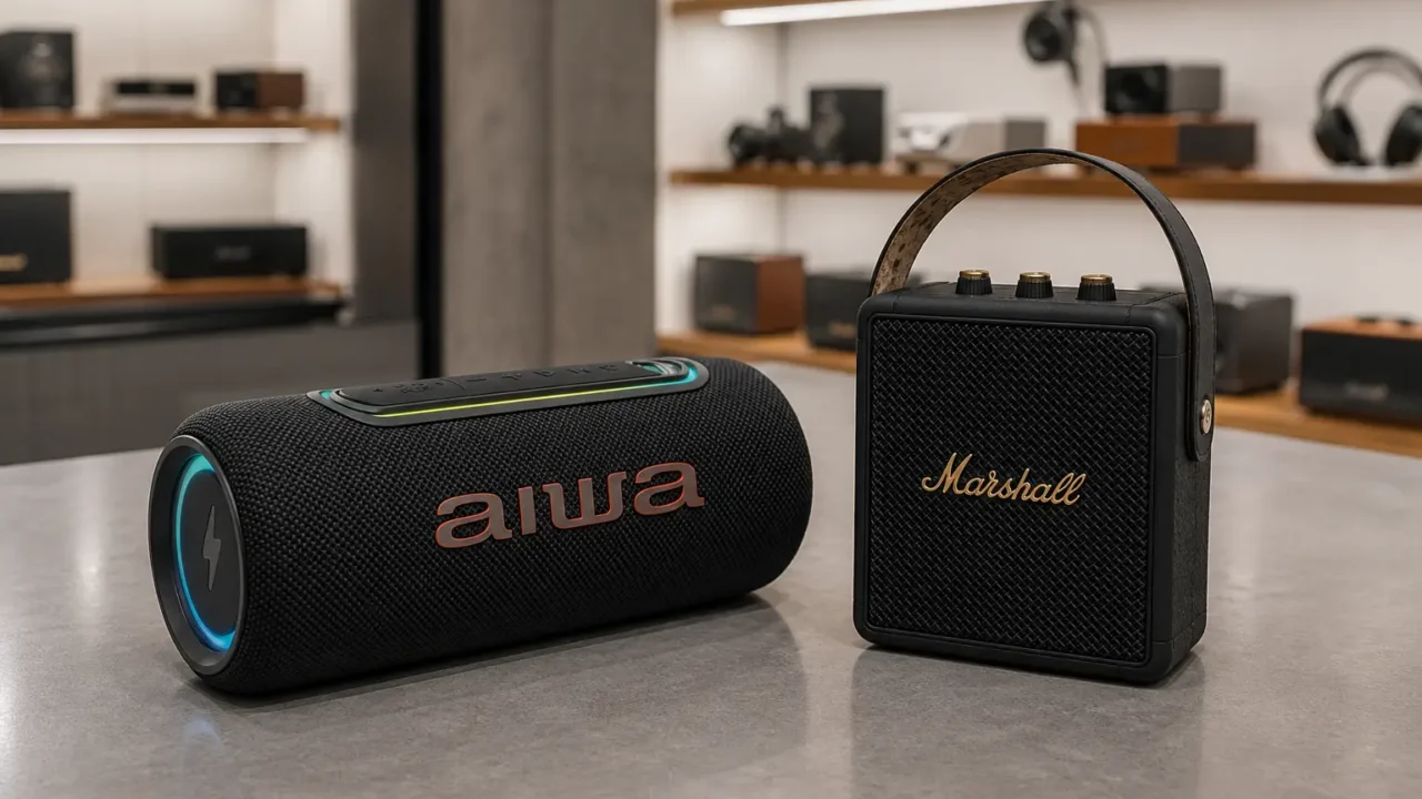 AIWA SP-05 é compacta; Stockwell II prioriza autonomia e controles