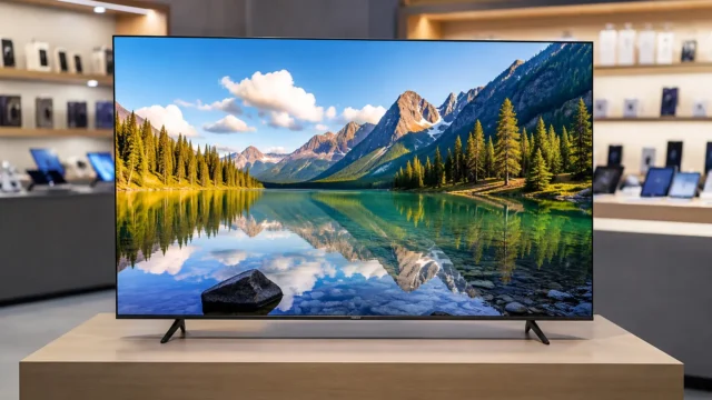 Na TV de 55", o tipo de painel decide entre QEF1, Mini-LED e OLED
