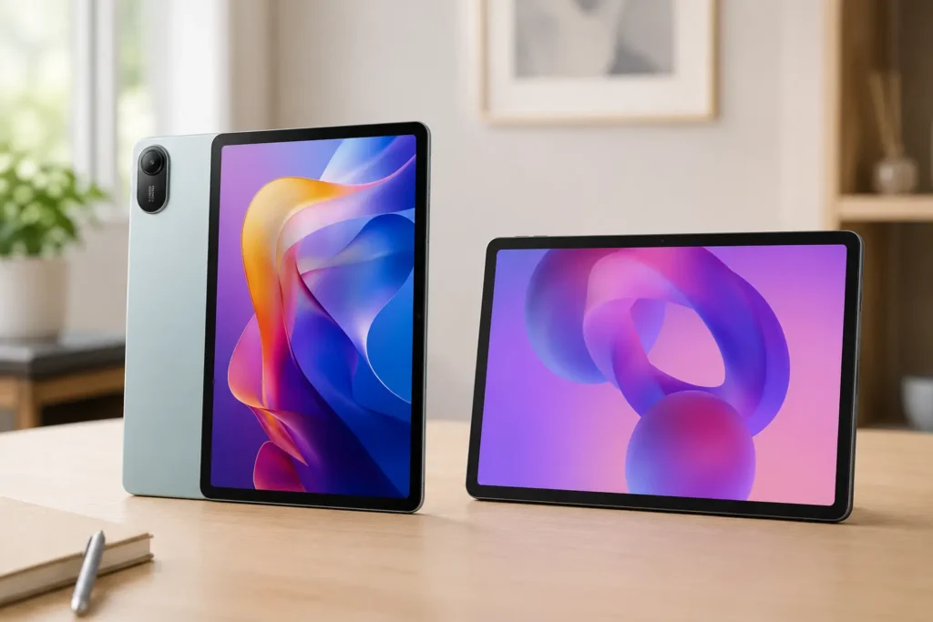 Redmi Pad 2 ou Lenovo Idea Tab: 256 GB contra tela 2,5K e caneta