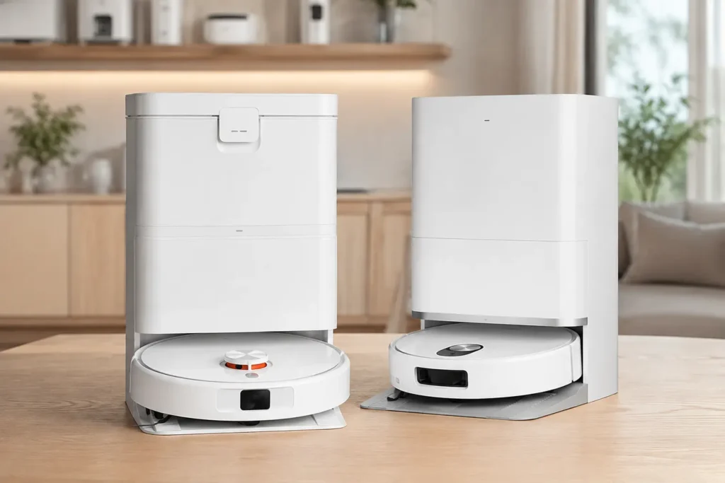 Entre Vacuum 5 e H50, a diferença está na automação documentada