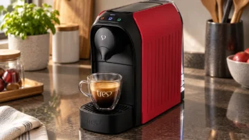 TRES Passione ou LOV: descarte interno ou reservatório de 950 ml