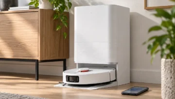 Nos robôs Xiaomi, a estação automática pesa mais que os 20.000 Pa