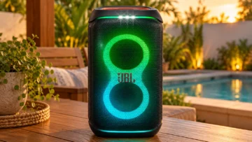 De 100 W a 240 W, a JBL PartyBox muda também no transporte