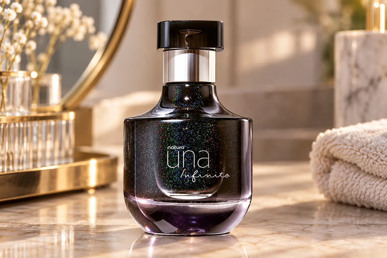Una Infinito aparece em 75 ml e 100 ml, mas os cadastros divergem