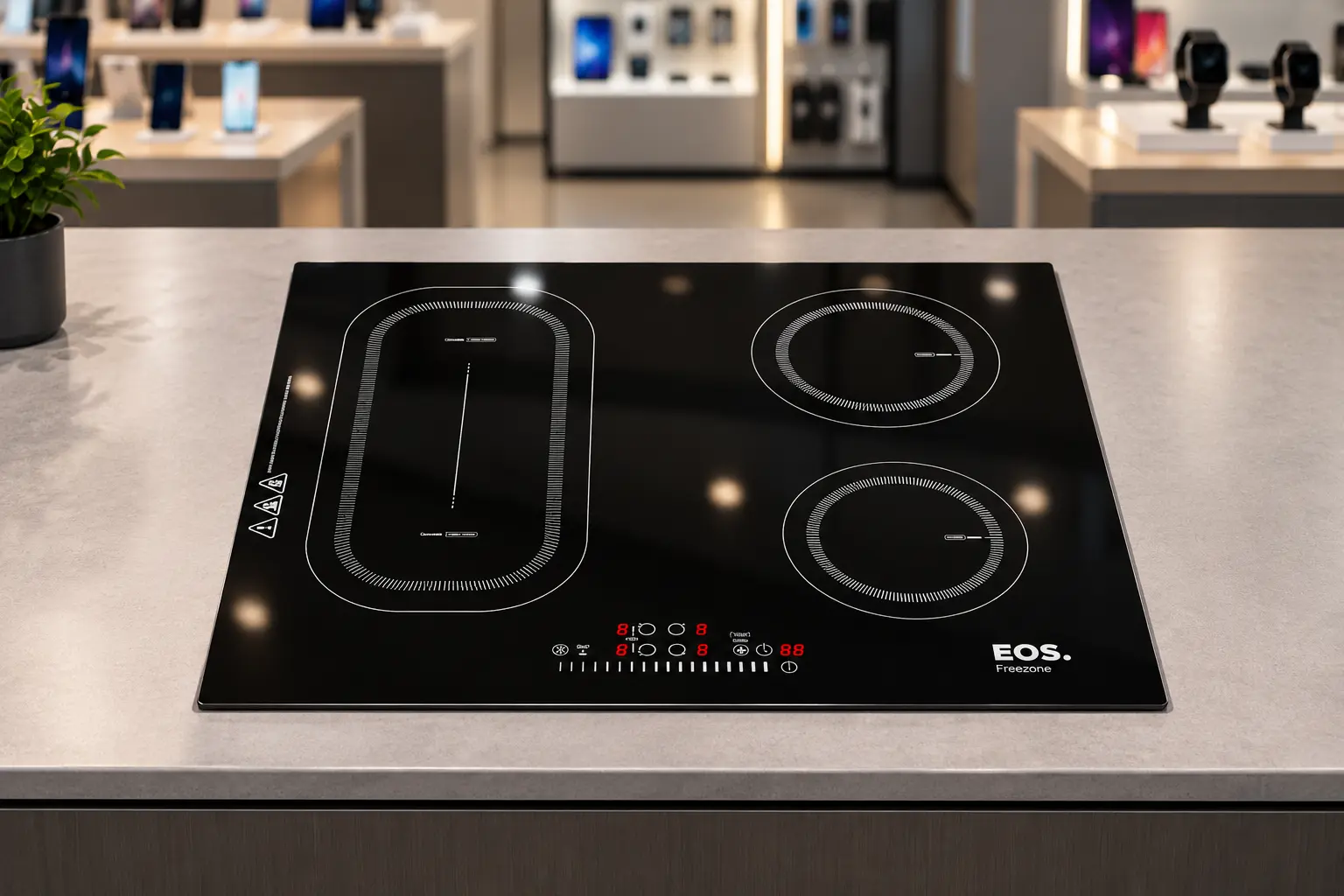 Cooktop EOS Freezone ou convencional: a escolha está nas zonas