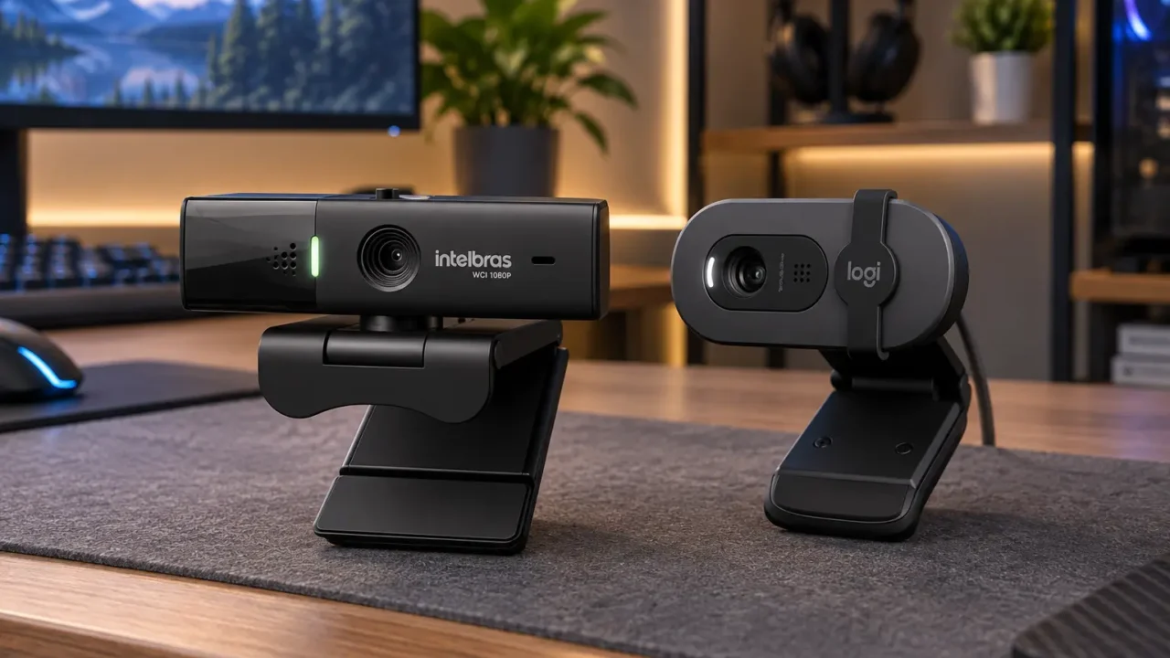 Intelbras WCI1080P ou Brio 100: 60 fps ou RightLight nas chamadas