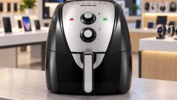 Air fryer de 8L ou compacta: a rotina pesa mais que os litros