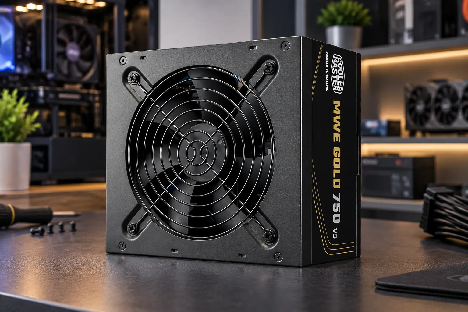Para um PC atual, 750 W Gold não basta: cabos e padrão ATX decidem