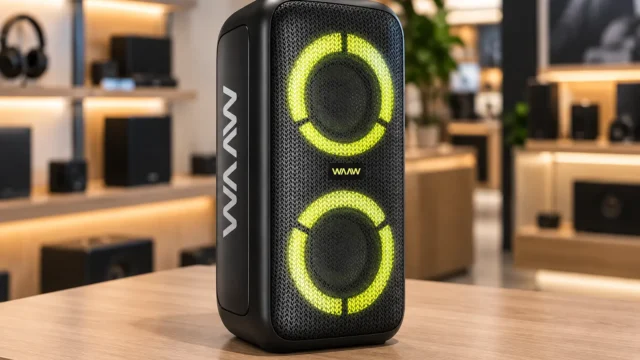WAAW INFINITE 100 ou 200: até 14 h ou 160 W RMS