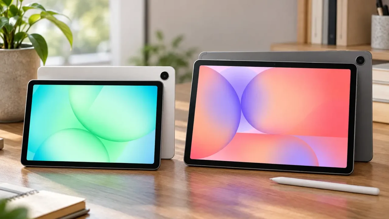Galaxy Tab A11 ou S10 Lite: a diferença está no tamanho da tela