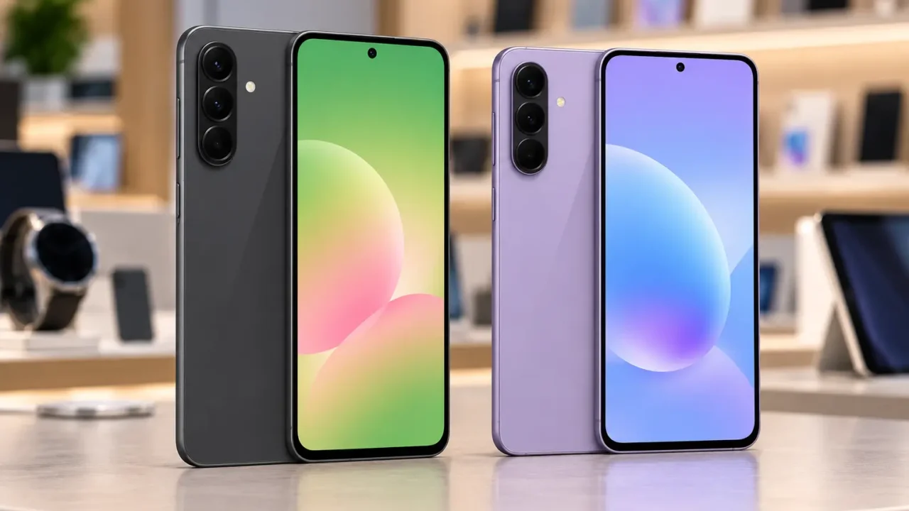 Galaxy A56 ou A57: diferenças na câmera, IA e proteção IP