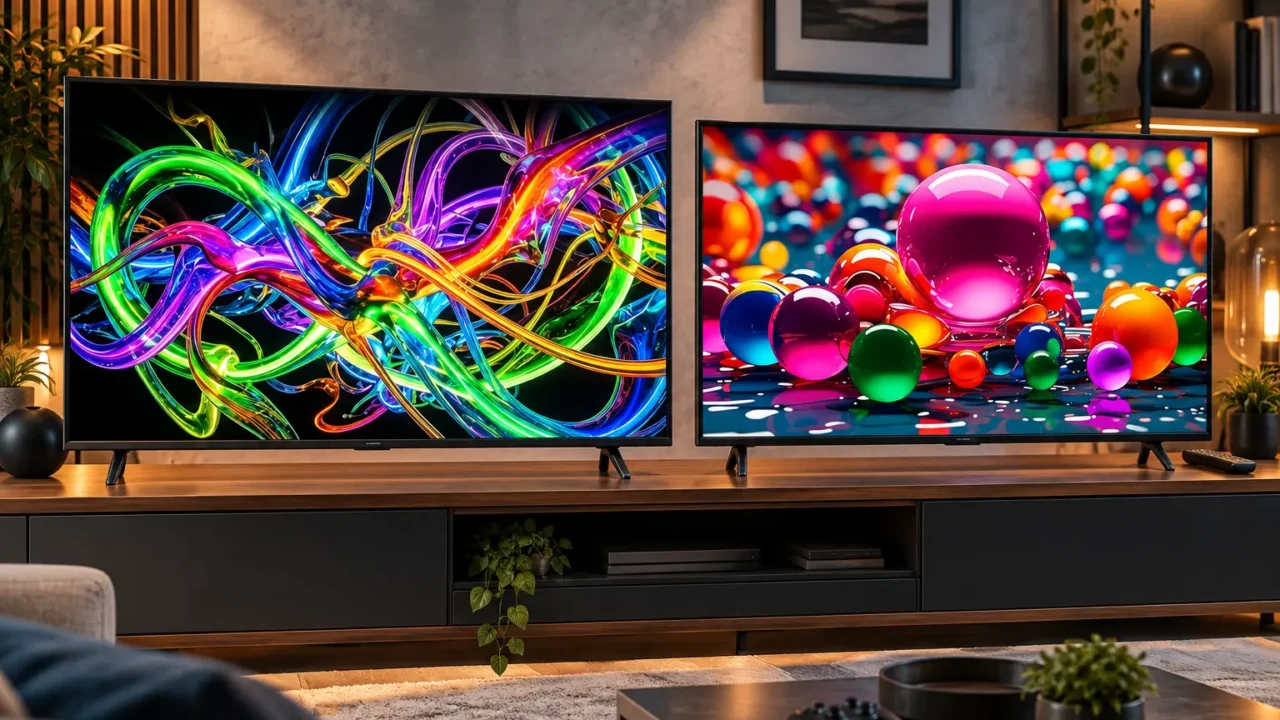 LG 43AU801C0SA ou 43UN85CBPSA: áudio virtual ou webOS 26