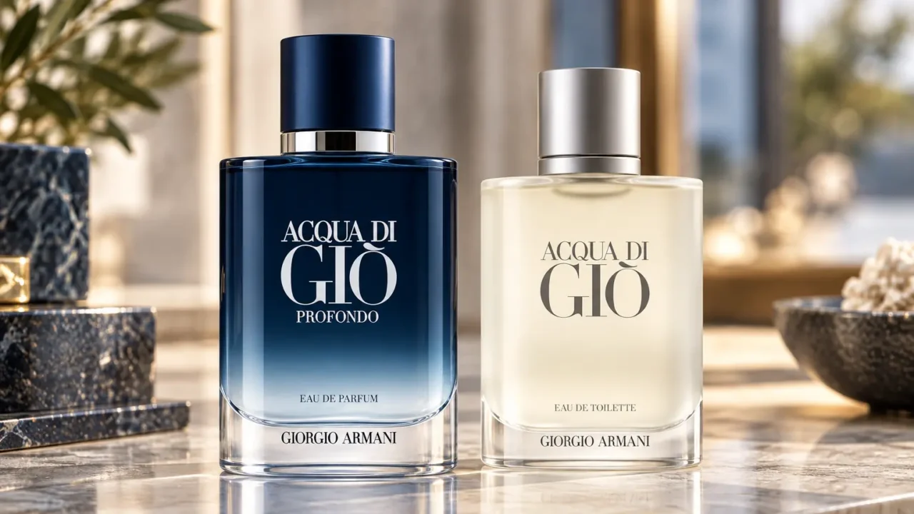 Acqua di Giò Profondo ou tradicional: notas amadeiradas ou cítricas