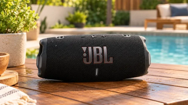 JBL Charge 6 ou Soundcore Boom 2: som para jardim e até 28 horas
