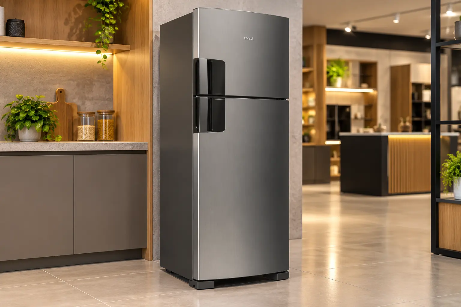 Consul Frost Free 377L ou 455L: são 78 litros de diferença