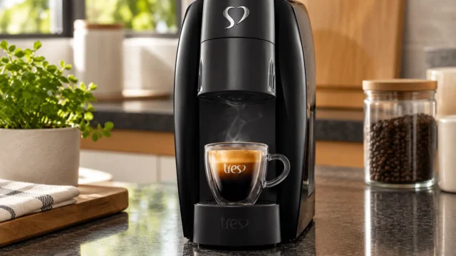 TRES Passione ou LOV: máquina estreita ou suporte para copo longo