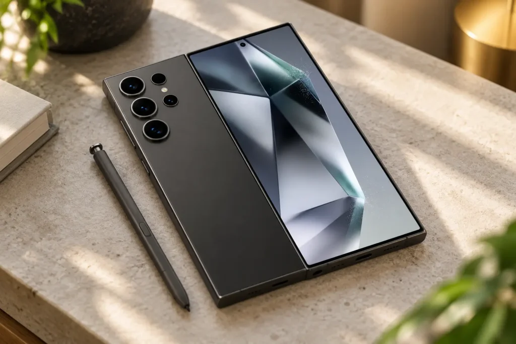 No S24 Ultra, câmera e 12GB de RAM separam o pacote premium