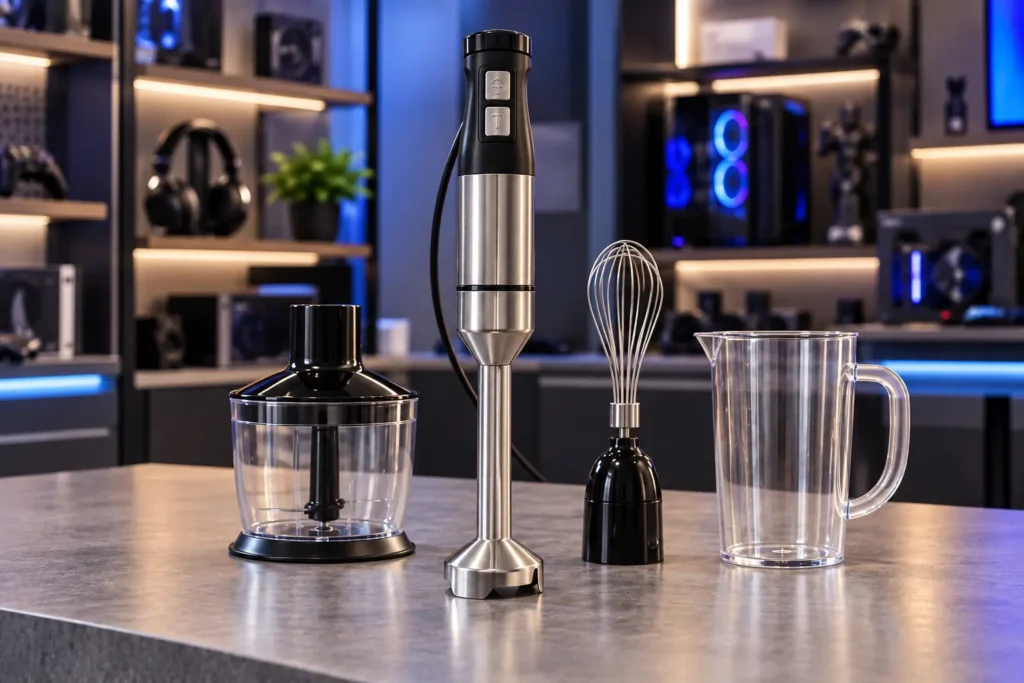 Três mixers Philco: 3 em 1, seis velocidades ou 500W