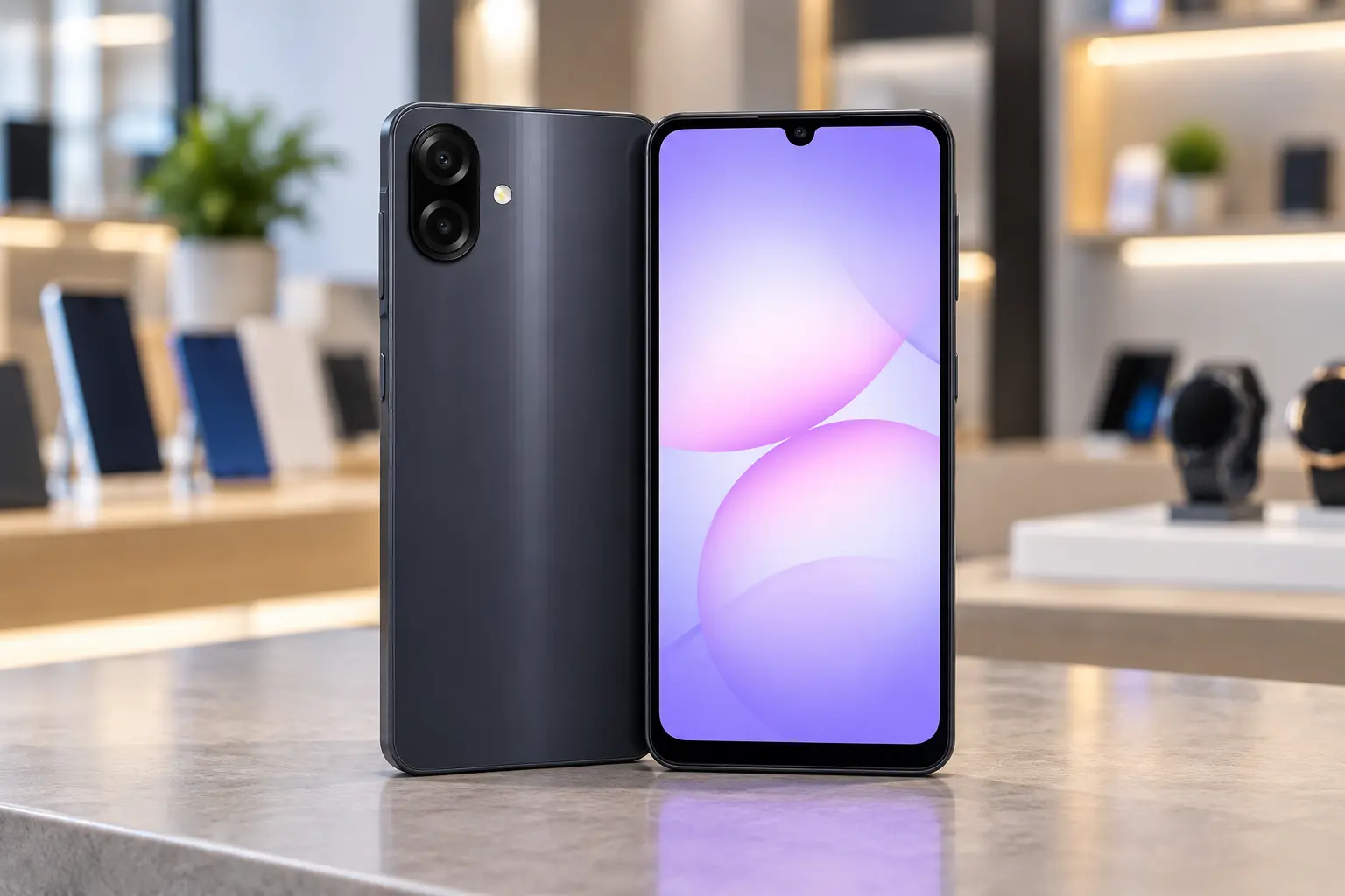Galaxy A07: 4GB e 128GB ou 8GB e 256GB antes de subir ao 5G