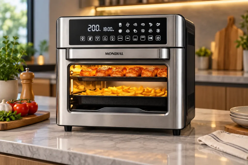 Mondial Oven 12L ou 25L: o tamanho dos preparos decide