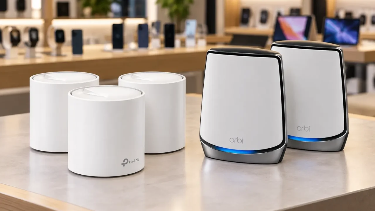 Deco X50 ou Orbi RBK852: três pontos Mesh ou AX6000 com mais portas