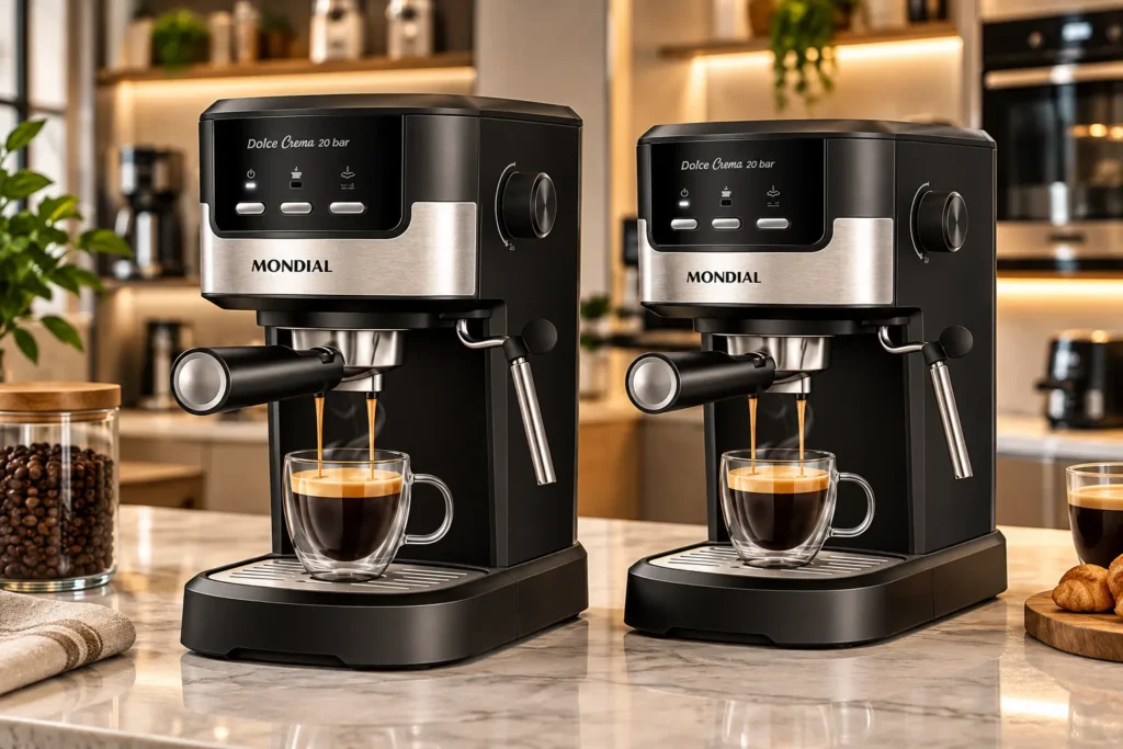 Dolce Crema 20 Bar 110V ou 220V: a diferença está na voltagem