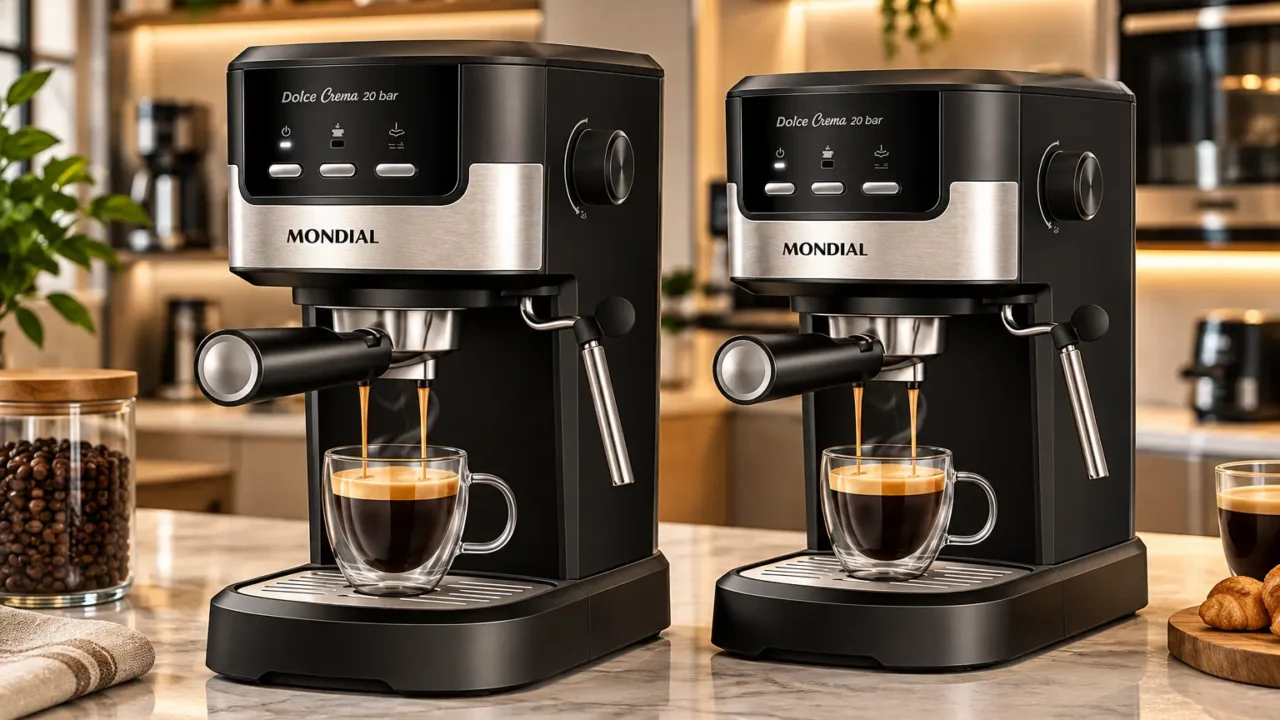 Dolce Crema 20 Bar 110V ou 220V: a diferença está na voltagem