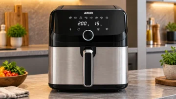 Air fryer de 4,2L a 12L: cesto, vidro ou formato oven