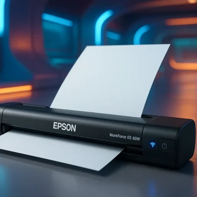 Scanner Epson WorkForce ES-60W: Portabilidade e Conectividade