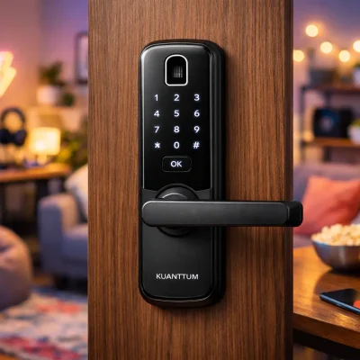 3 Melhores Fechaduras Eletrônicas Digitais Biométricas Kuanttum com Entrega Rápida