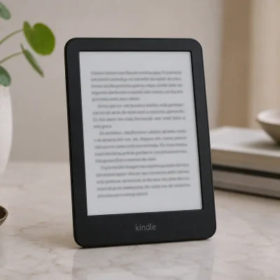 Nos Kindles de 16 GB, a tela decide mais que o armazenamento