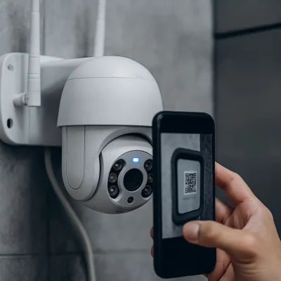 Câmera WiFi 360 externa confiável e prática