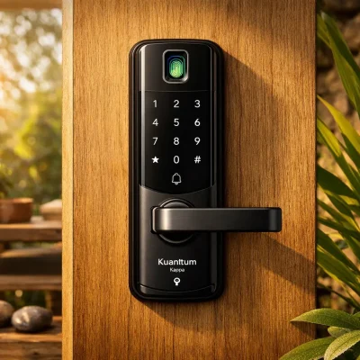 Fechadura Eletrônica: 3 modelos Kuanttum para segurança inteligente
