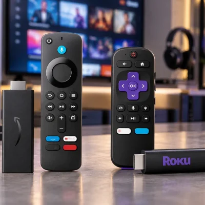 Fire TV Stick HD ou Roku Stick HD: Alexa ou navegação simples