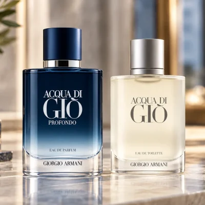 Acqua di Giò Profondo ou tradicional: notas amadeiradas ou cítricas