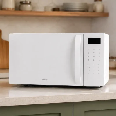 No Philco 20L, a escolha está entre receitas automáticas e Menu FIT