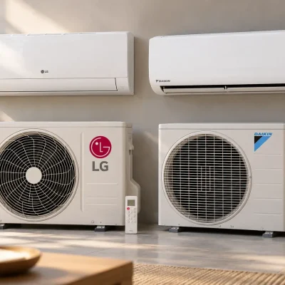 LG Dual Inverter ou Daikin Full: diferenças no Wi-Fi e na garantia