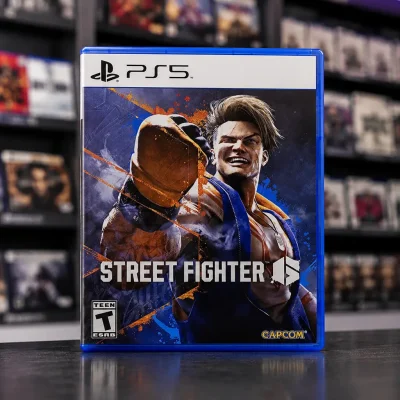 Em Street Fighter, o formato decide: jogo no PS5 ou livro impresso