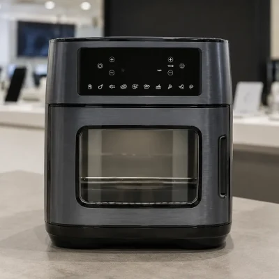 Air fryers de 12L não entregam o mesmo espaço por dentro