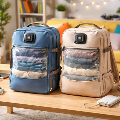 Precisa de mochilas de viagem a vácuo para otimizar o espaço em 2026? Conheça 6 modelos ideais