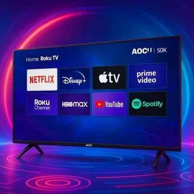 Guia de Compra: 5 Melhores smart TV AOC Roku TV 50 4K - 50U6125/78G