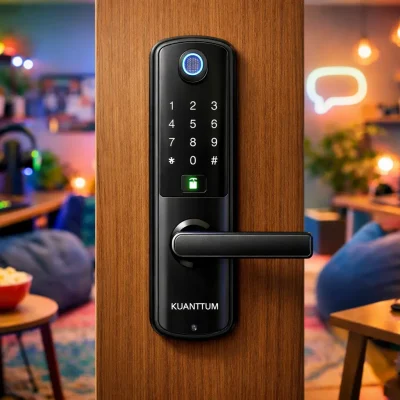 Guia rápido: 3 Fechaduras Eletrônicas Digitais Kuanttum com recursos avançados
