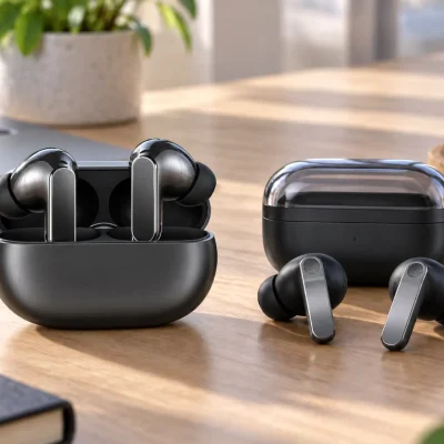 FreeBuds Pro 5 e Galaxy Buds4 Pro: a diferença está no áudio e ANC