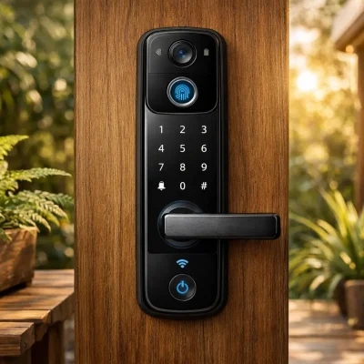 Melhor Fechadura Eletrônica Digital Biométrica com Câmera WiFi e Controle do App Tuya em 09/01/2026 09:00