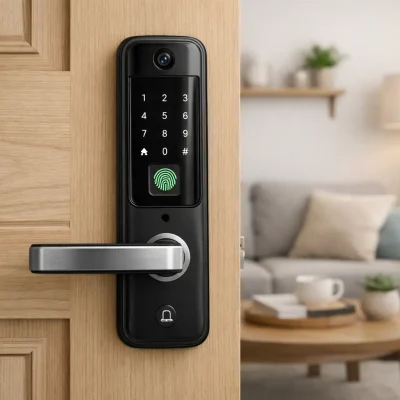 3 Fechaduras Eletrônicas Digitais Biométricas Com Câmera WiFi para Sua Segurança