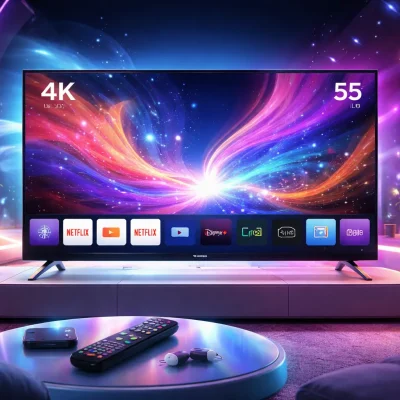 3 Smart TVs LG UHD prontas para viagem com bateria duradoura