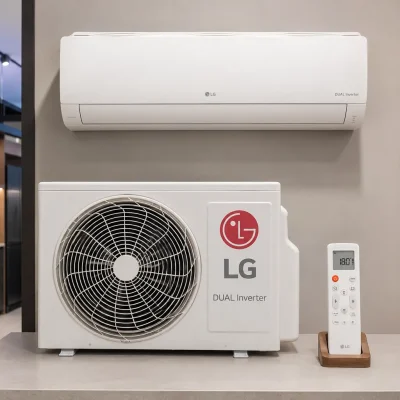 Em 9.000 BTUs, ciclo e conectividade separam LG e Daikin