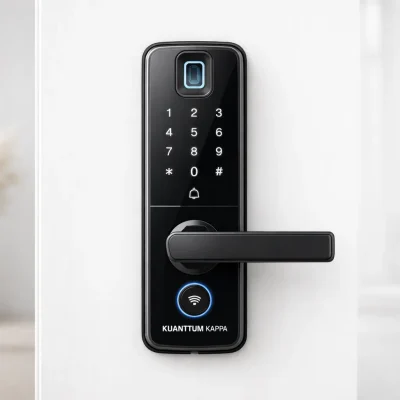 Especial para sua segurança: 3 fechaduras eletrônicas biométricas Kuanttum