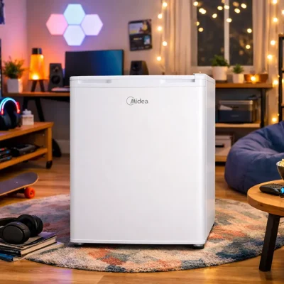 Tela infinita: 3 frigobares Midea com design premium